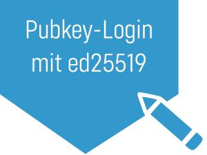 SSH Public Key Login mit ed25519 funktioniert nicht