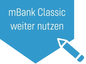 Statt "neuer" GLS Banking-App: mBank Classic weiter nutzen
