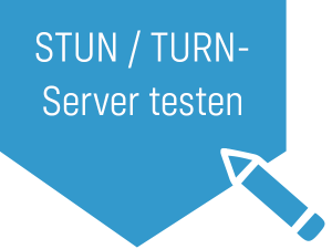 STUN- und TURN-Server automatisch testen